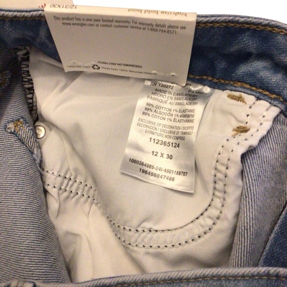 Wrangler Women’s High Rise Bold Boot Cut Denim Jeans Size 12/30 - Picture 11 of 11